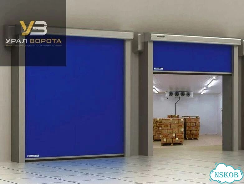 Рулонные ворота для автомоек фото 5
