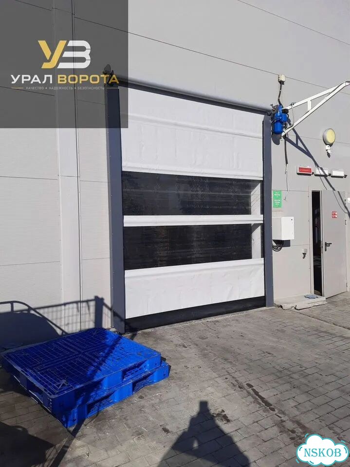 Рулонные ворота пвх для автомоек фото 6