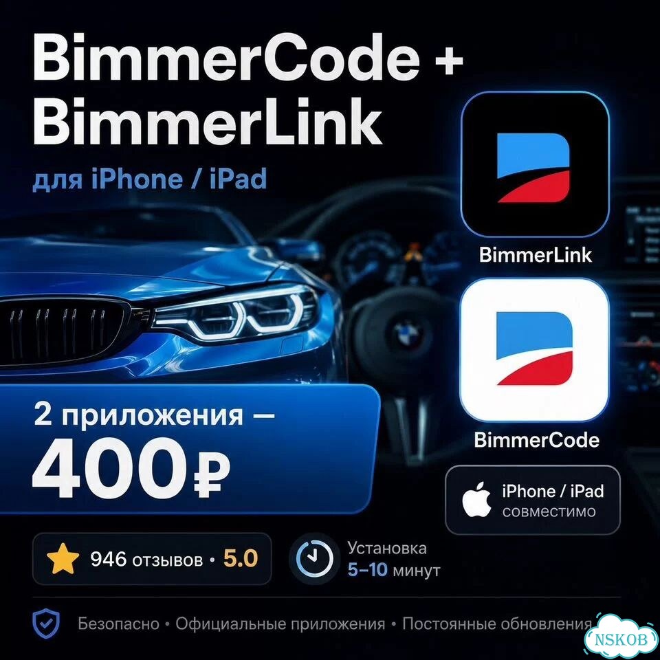 BimmerCode + BimmerLink iPhone/iPad - установка фото 1