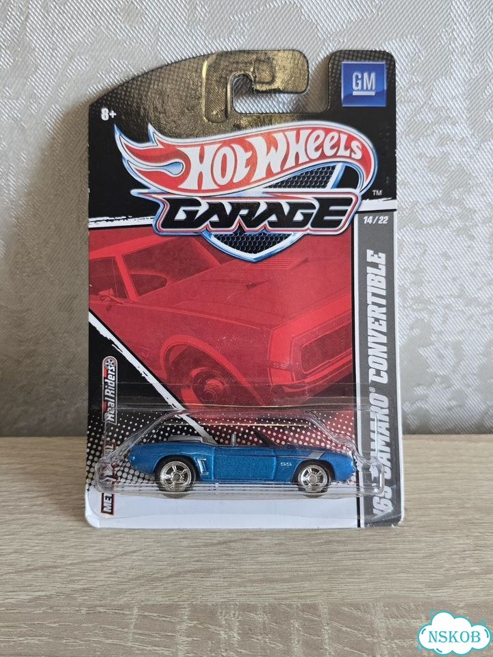 Hot wheels garage 69 camaro фото 1