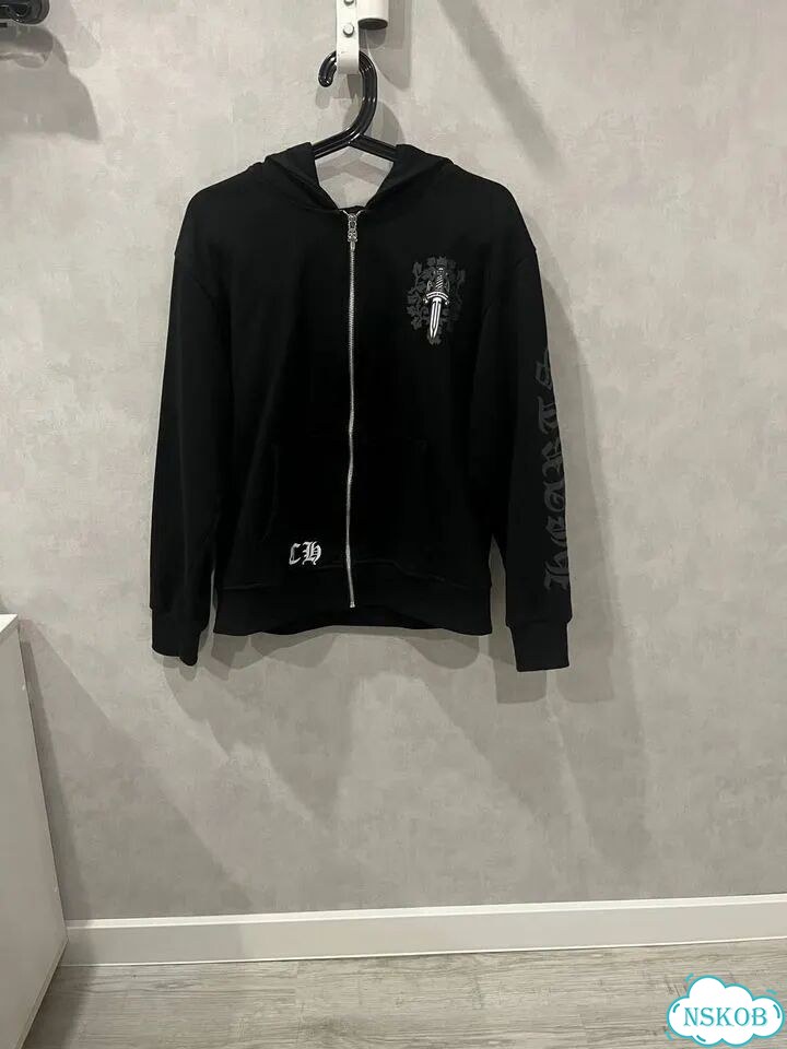 Зип худи chrome hearts оригинал фото 1
