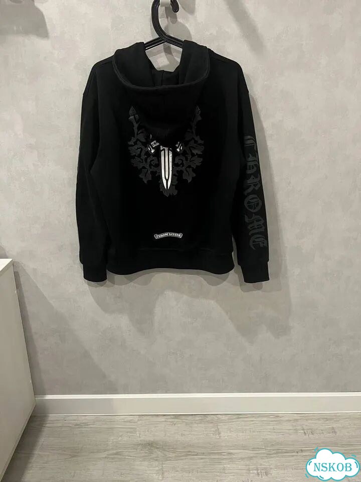 Зип худи chrome hearts оригинал фото 3