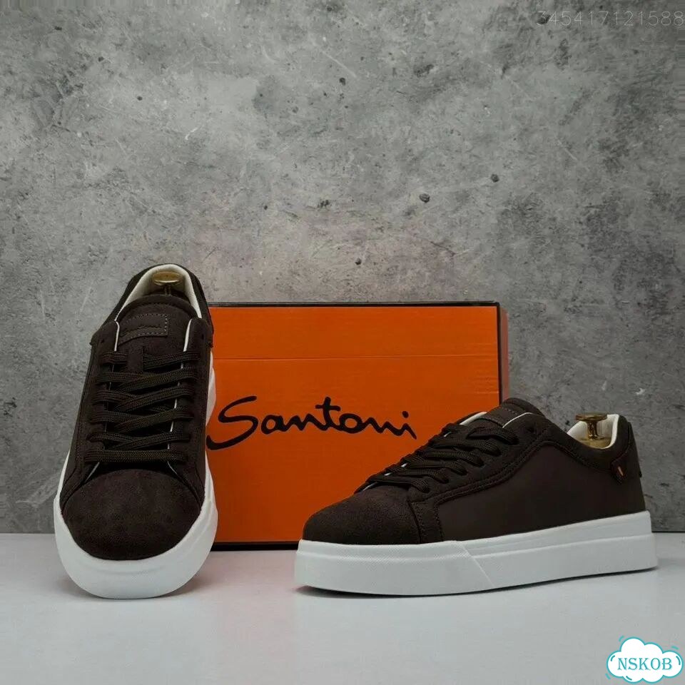 Кеды santoni летние новые мужские 40-45р фото 5