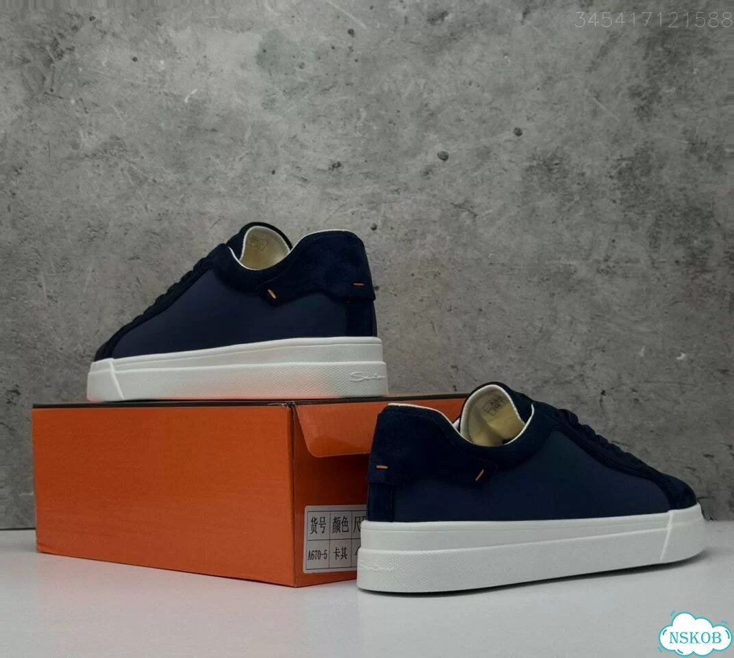 Кеды santoni летние новые мужские 40-45р фото 7