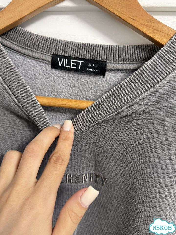 Лонгслив на флисе vilet фото 3