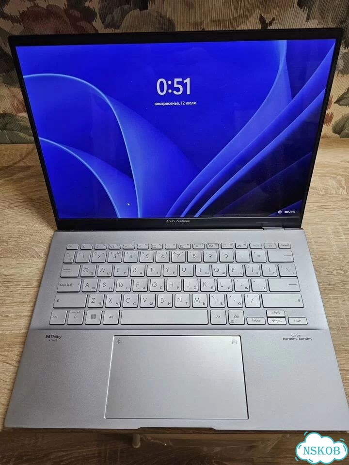Ноутбук Asus zenbook 14 фото 1