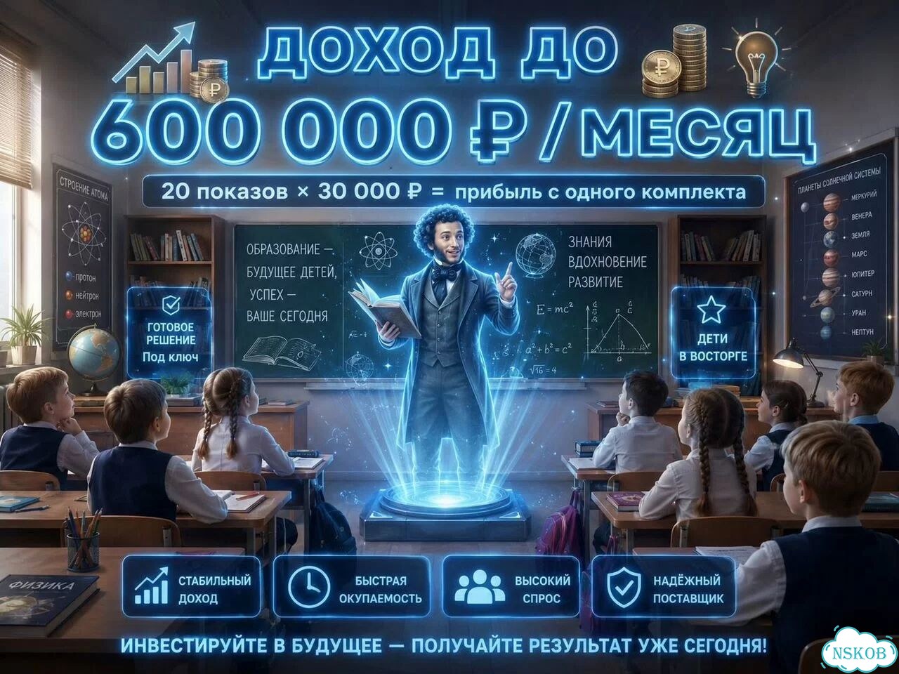 Готовый Бизнес с голограммами. Горячая база клиентов фото 4