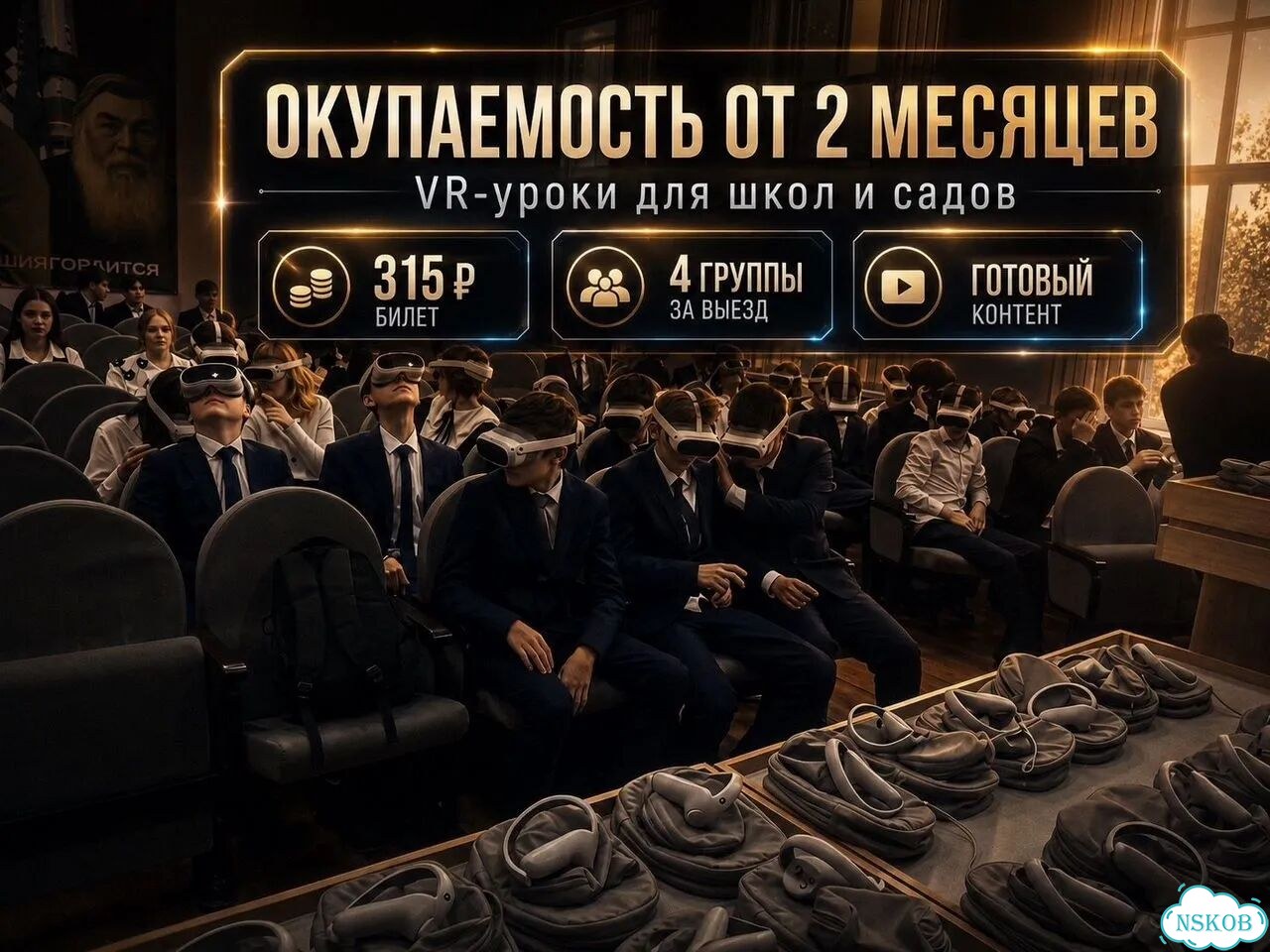 Образовательный бизнес VR: окупаемость за 2 месяца фото 5