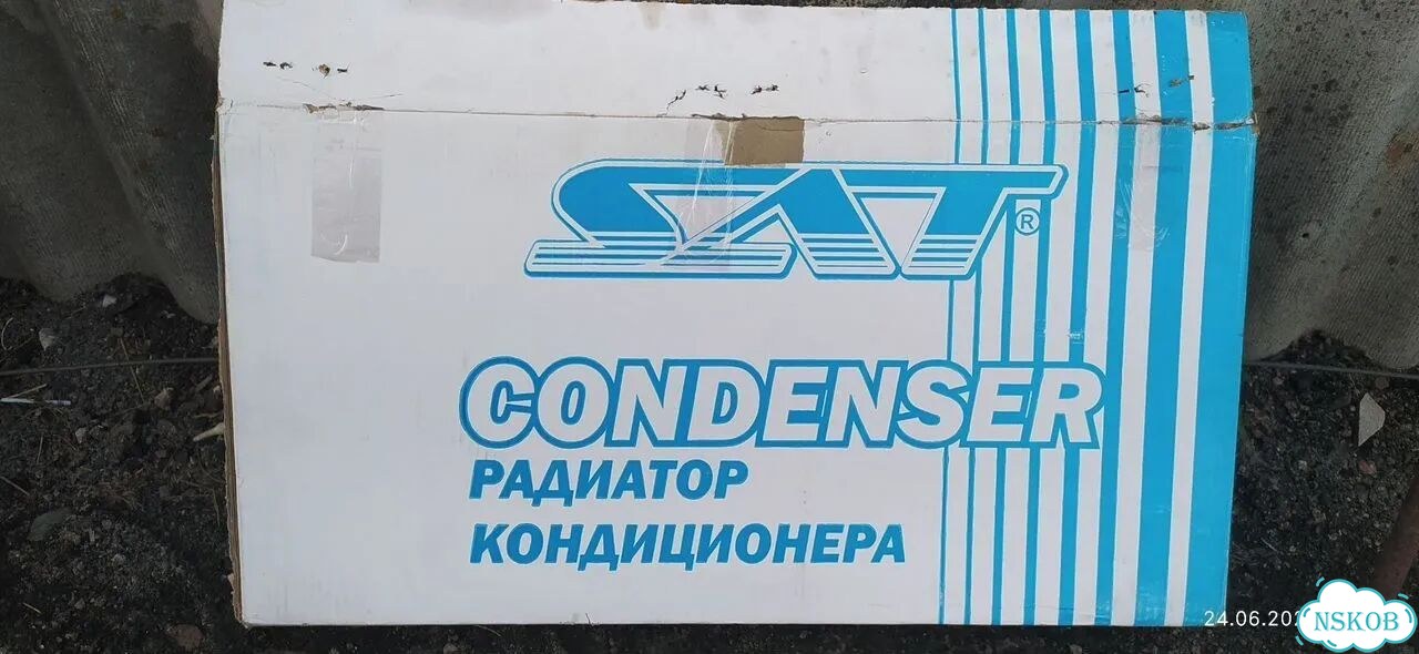 Радиатор кондиционера на toyota фото 1