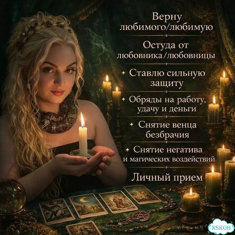 Гадалка, гадание на таро, приворот, верну любимого фото 3
