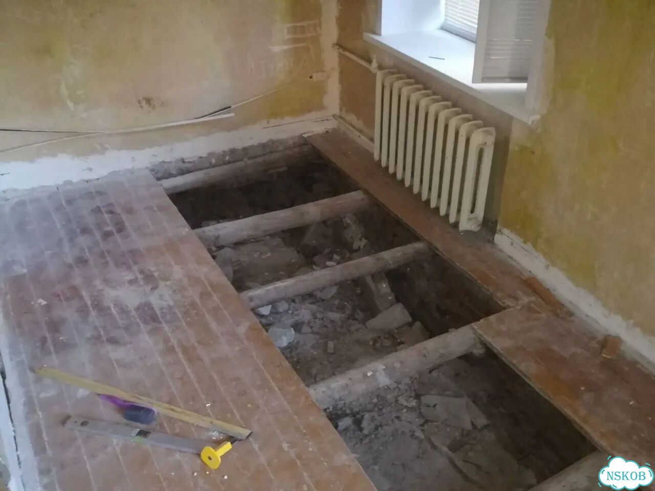 Ремонт полов замена пола фото 7