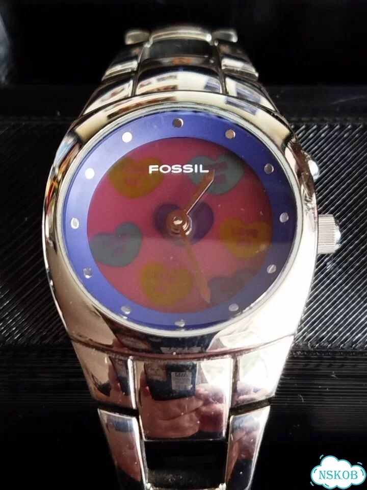 Редчайшие часы fossil ES-9767 BIG TIC.винтаж фото 2
