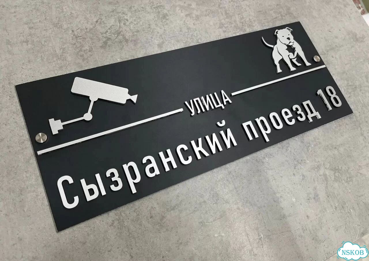 Адресник, вывеска, указатель от производителя фото 3