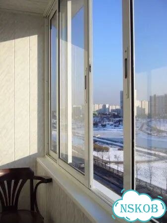 Балкон с теплым остеклением в рассрочку фото 5