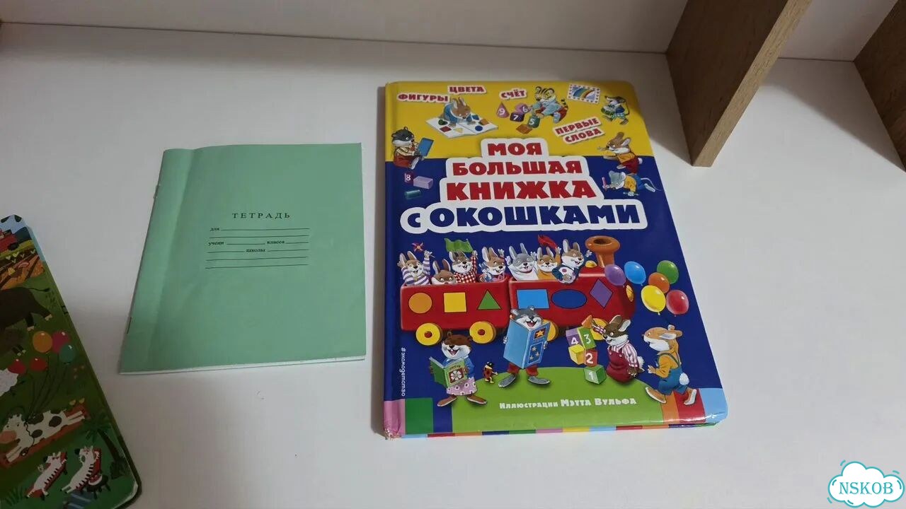 Большая книга с окошками. От 0+ до 6 фото 2
