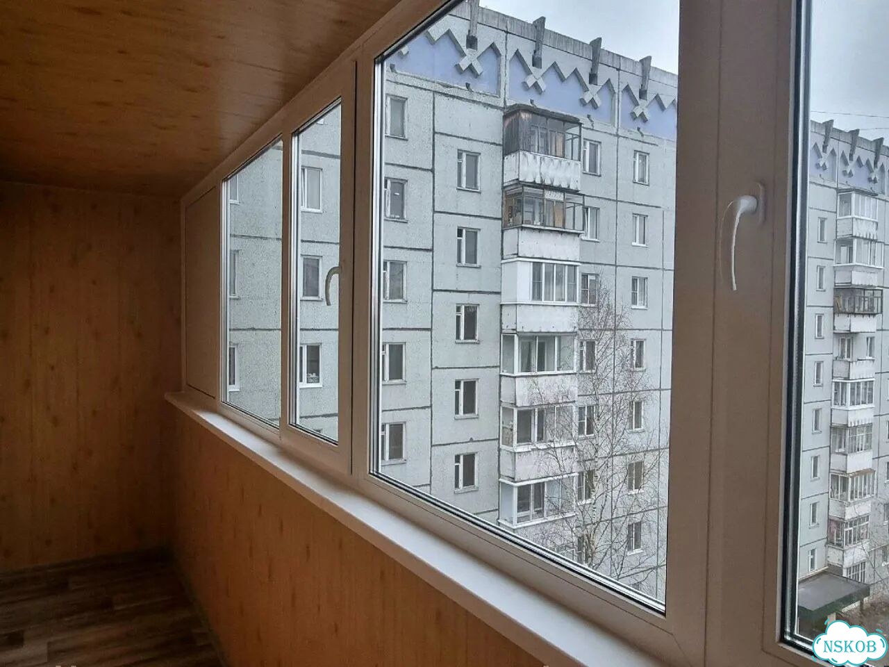 Тёплое остекление балкона/ Рассрочка на 1 год фото 3