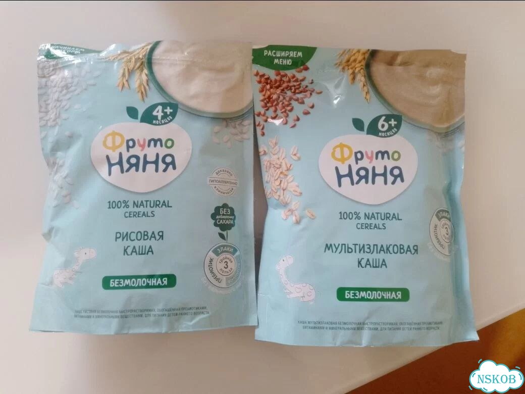 Безмолочная каша Рис и Мультизлак фото 1
