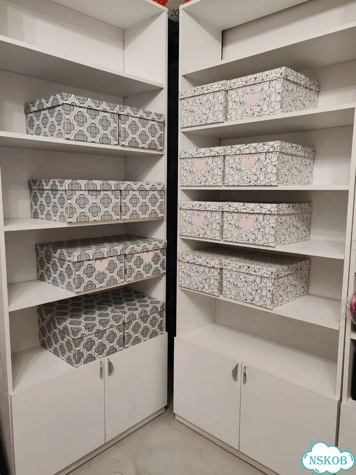 Стеллаж IKEA белый фото 1