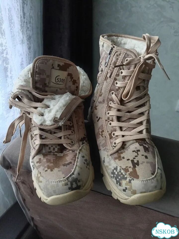 Ботинки зимние военные фото 1