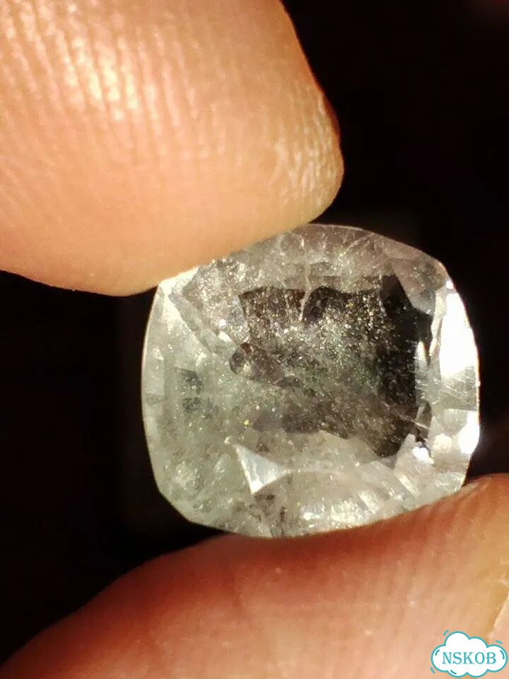 Белый сапфир (лейкосапфир) 7.50 ct фото 5
