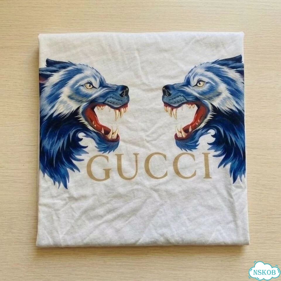 Футболка gucci wolf фото 4