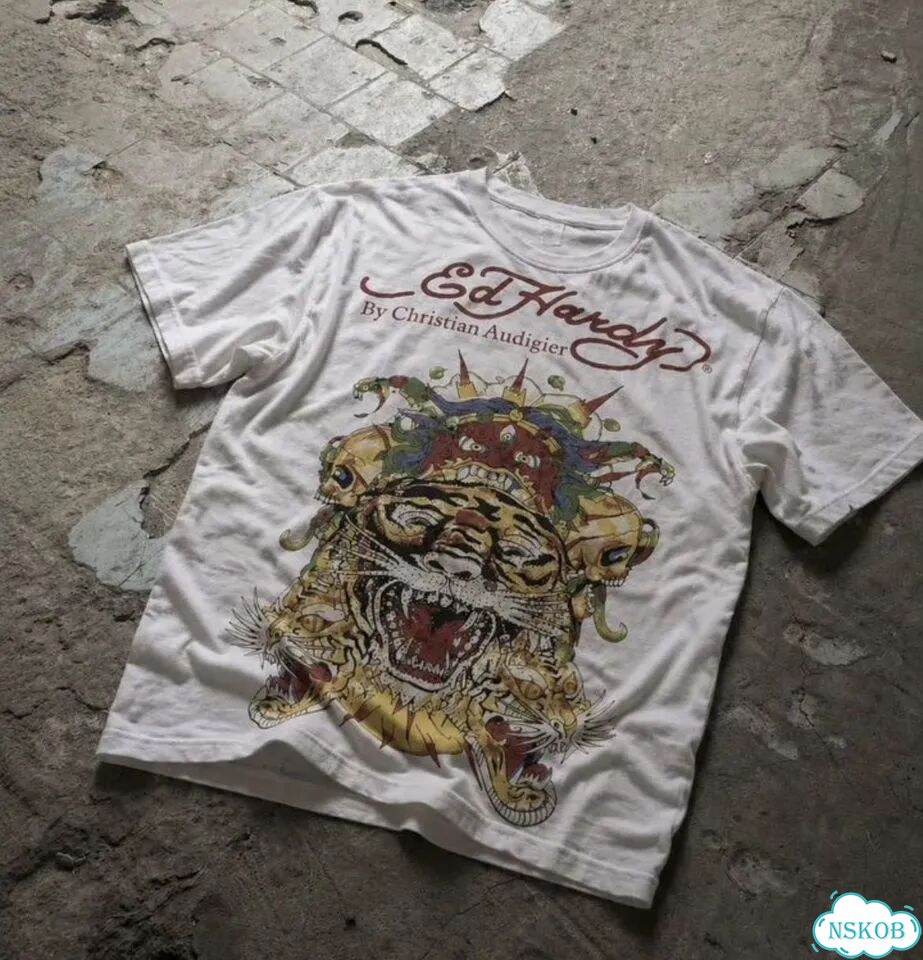 Футболка ed hardy by christian audigiger type фото 1