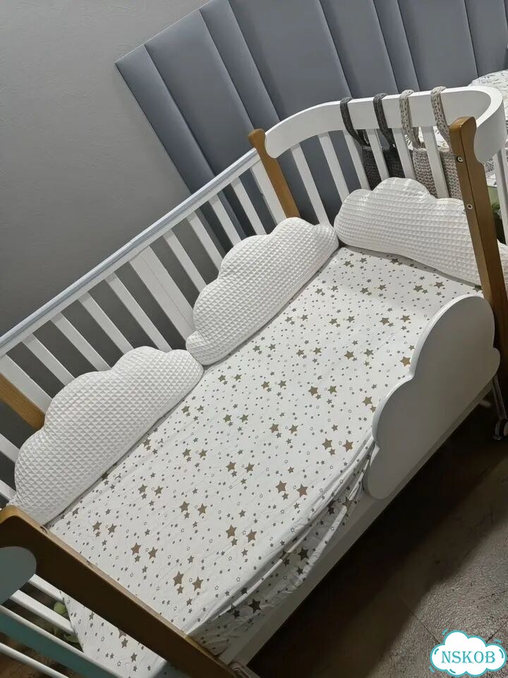 Кроватка happy baby mommy lux с маятником фото 4