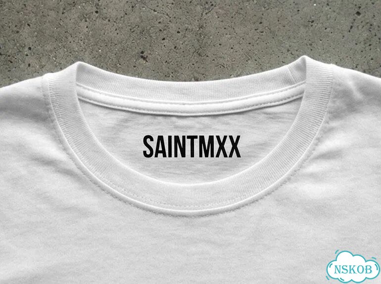 Лонгслив мужской белый Saint Mxx Horror opium archive gothic AC0122 фото 7