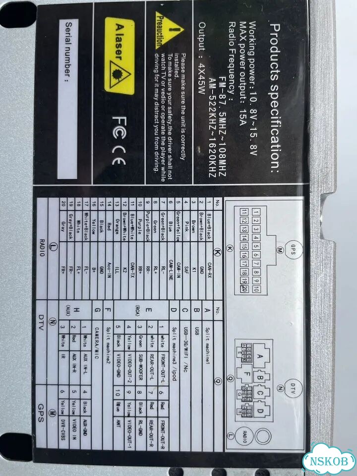 Магнитола android для Toyota Corolla 120 фото 7