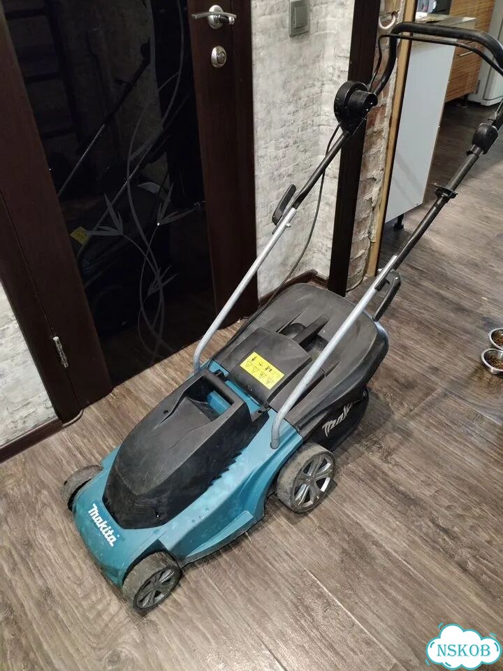 Газонокосилка электрическая makita бу на запчасти фото 2