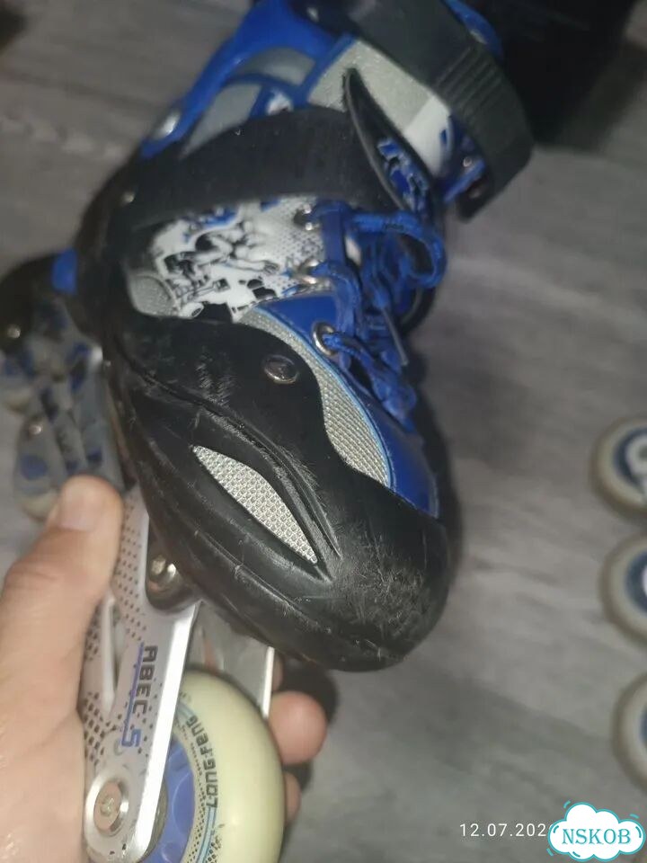 Продам раздвижные роликовые коньки фото 3