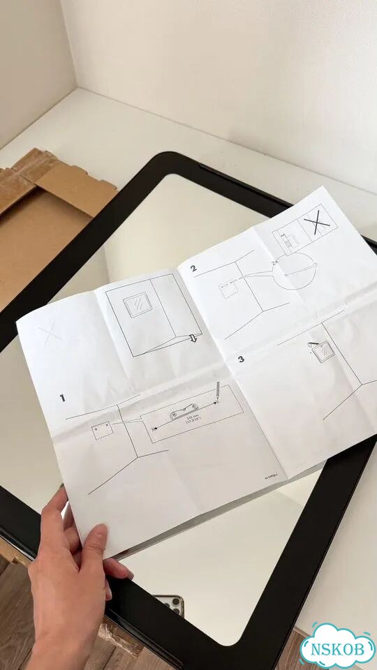 Зеркало IKEA grua 45х55, настенное, новое фото 10
