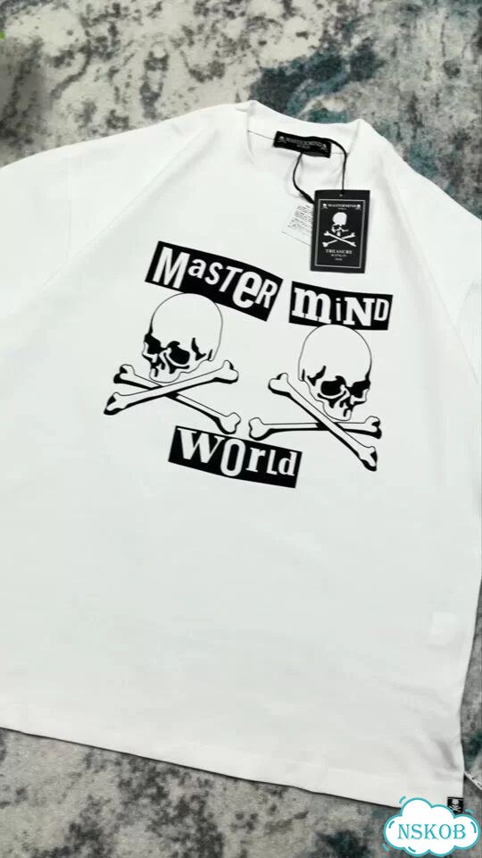 Футболка Mastermind белая фото 1