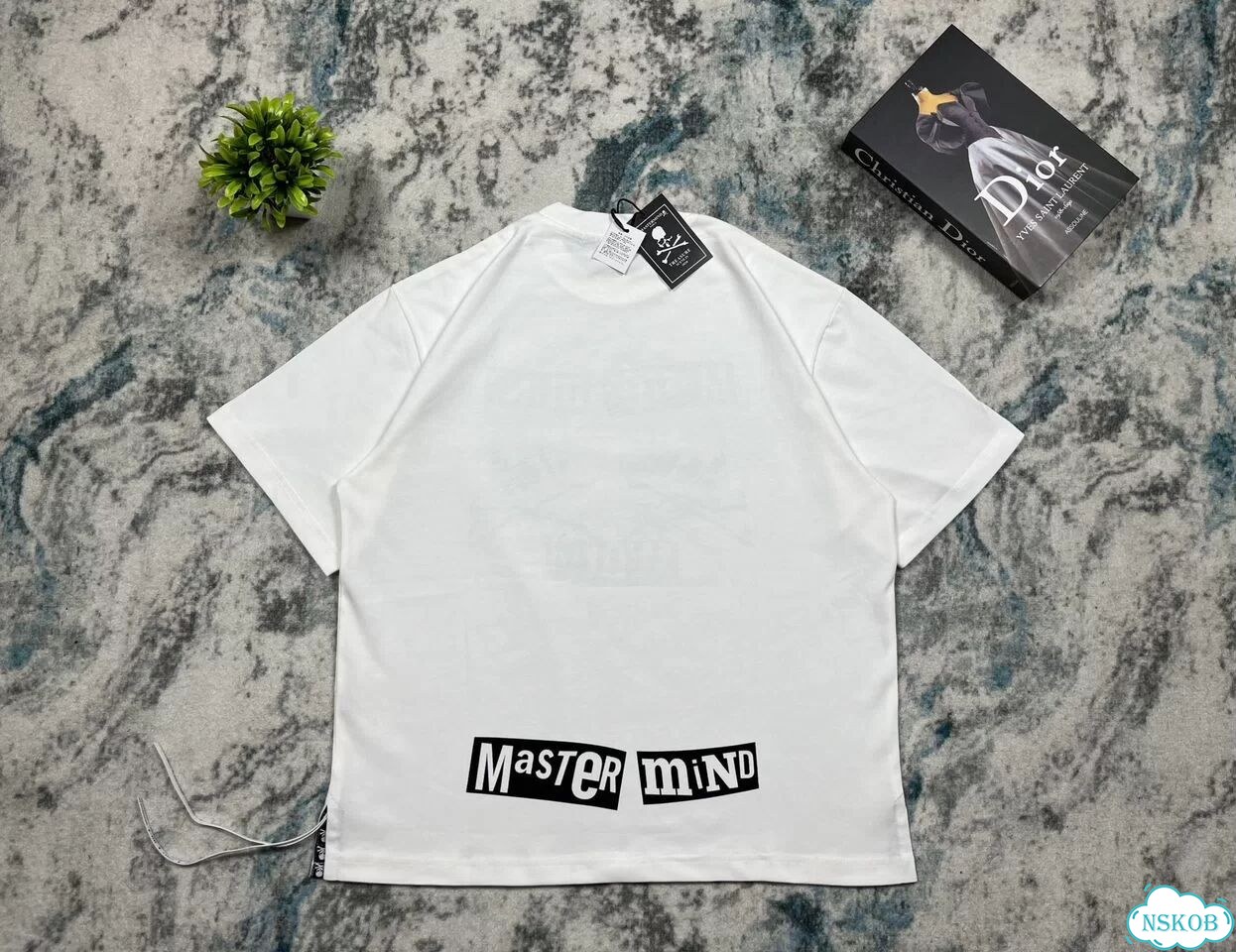 Футболка Mastermind белая фото 10