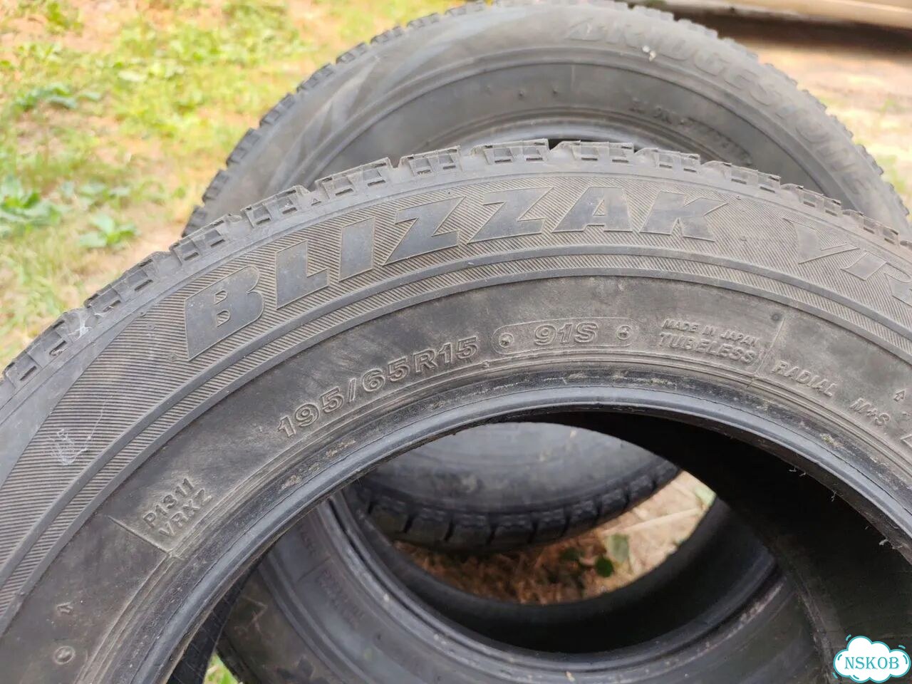 Bridgestone Blizzak VRX 195/65 R15 фото 2