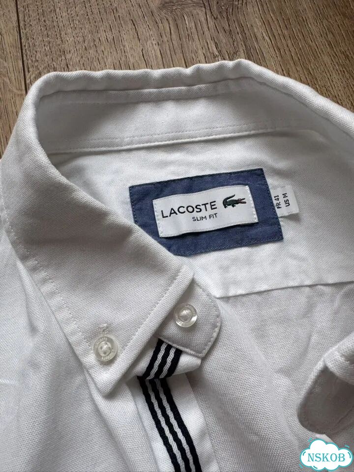 Рубашка lacoste рашмер М фото 4