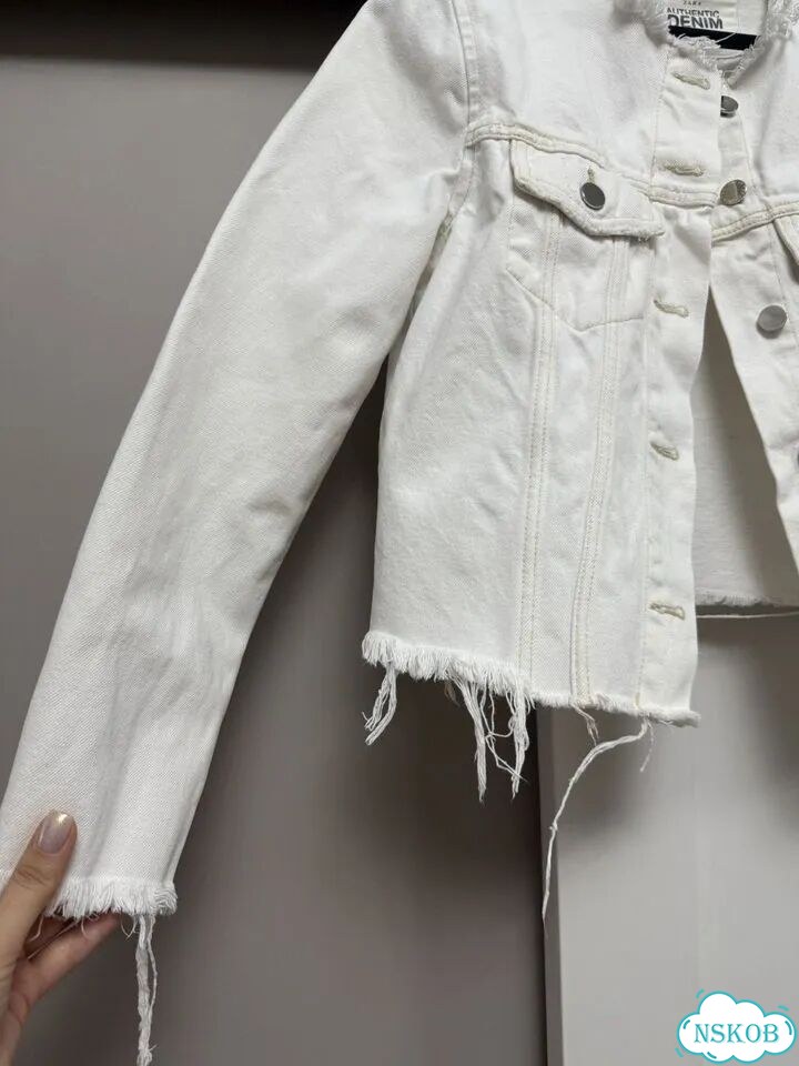 Джинсовая куртка Zara фото 2