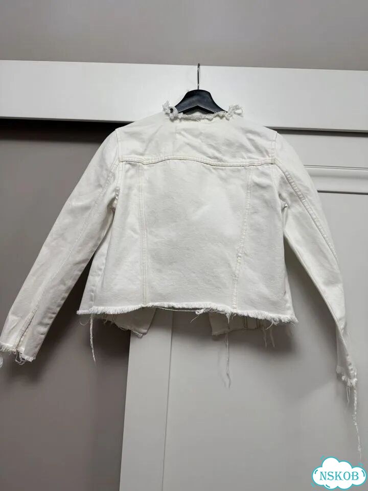 Джинсовая куртка Zara фото 3
