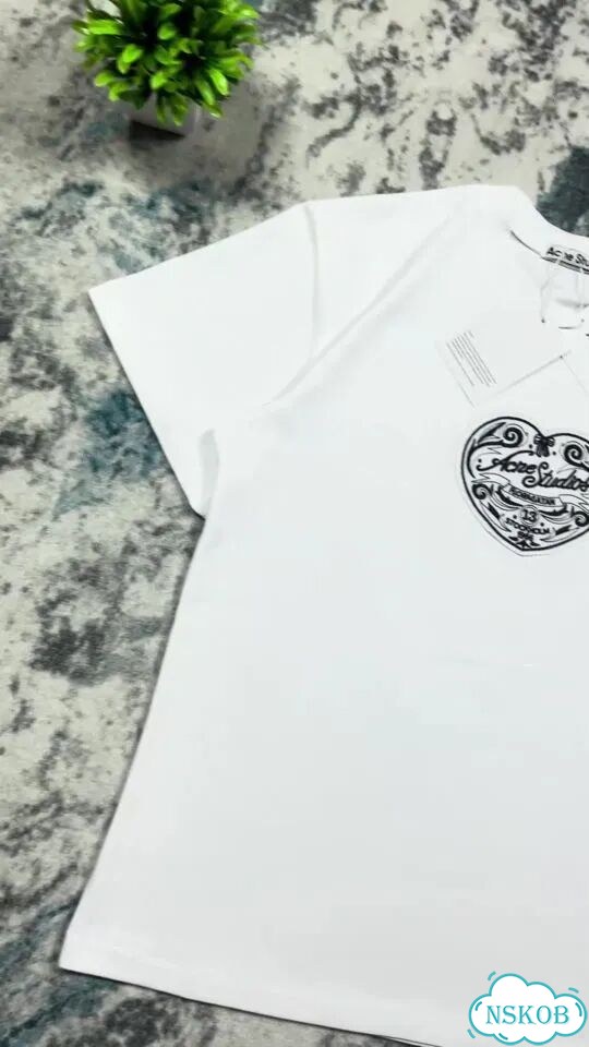 Футболка Acne Studios Белая фото 1