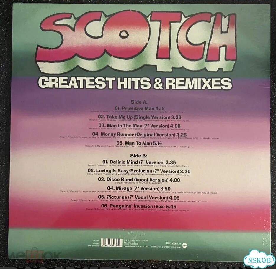 Scotch « Greatest Hits & Remix » фото 2