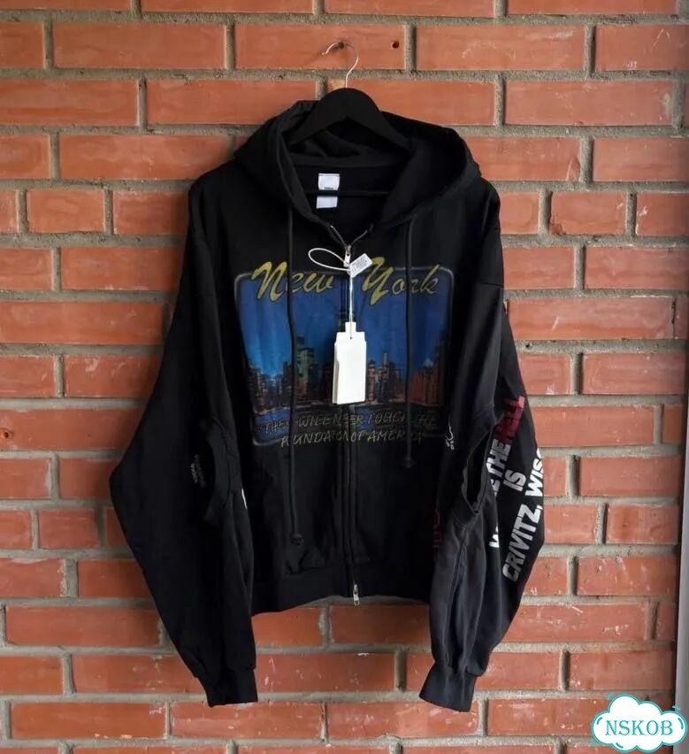 Худи protocol index New York Zip hoodie фото 1