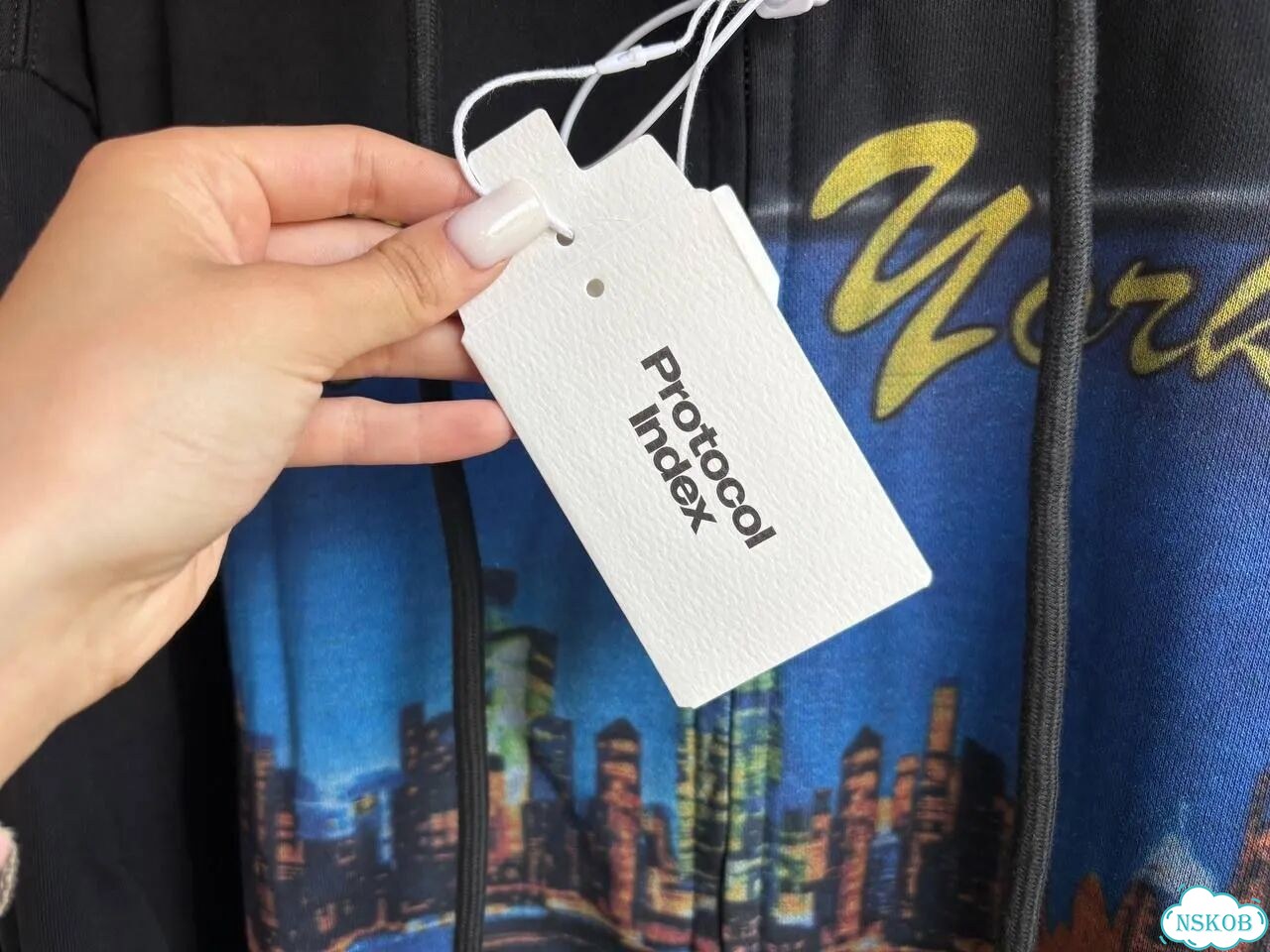 Худи protocol index New York Zip hoodie фото 5