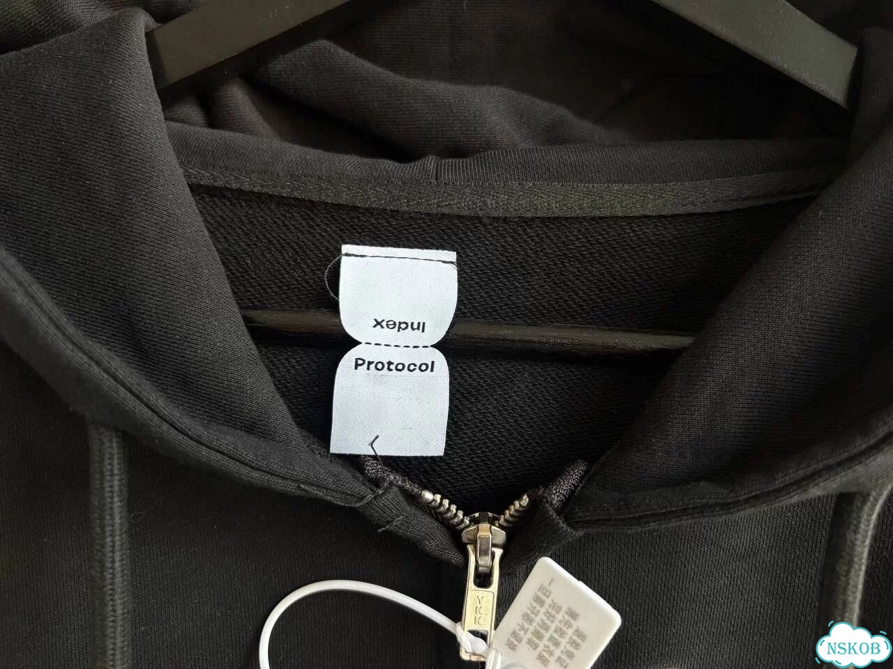 Худи protocol index New York Zip hoodie фото 6