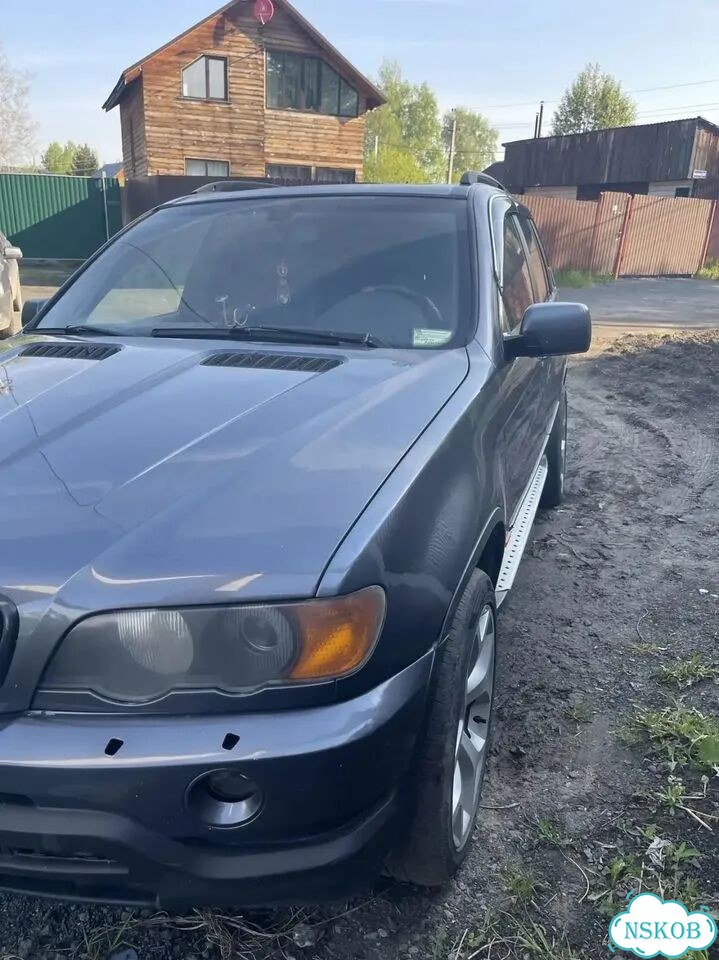 BMW X5 3.0 AT, 2003, битый, 400 000 км фото 14