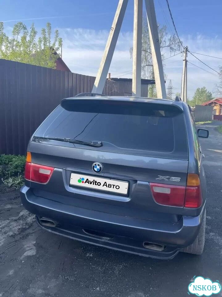 BMW X5 3.0 AT, 2003, битый, 400 000 км фото 4