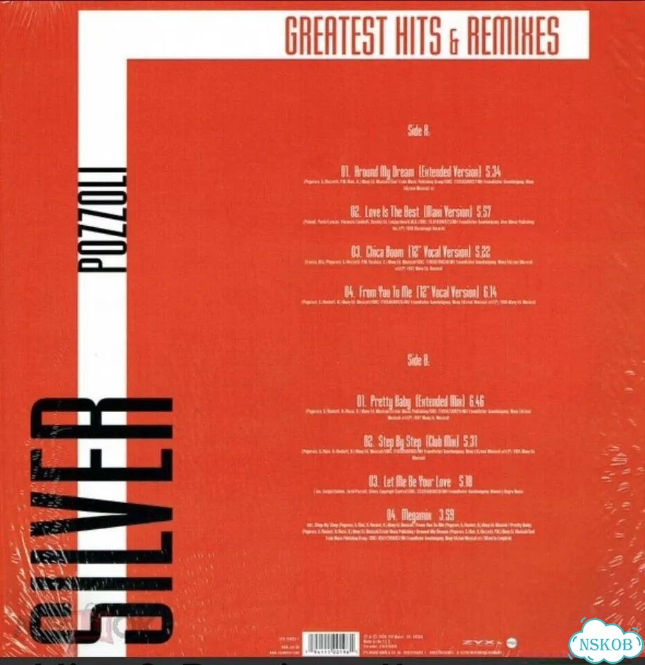 Silver Pozzoli '' Greatest Hits & Remixes '' фото 2