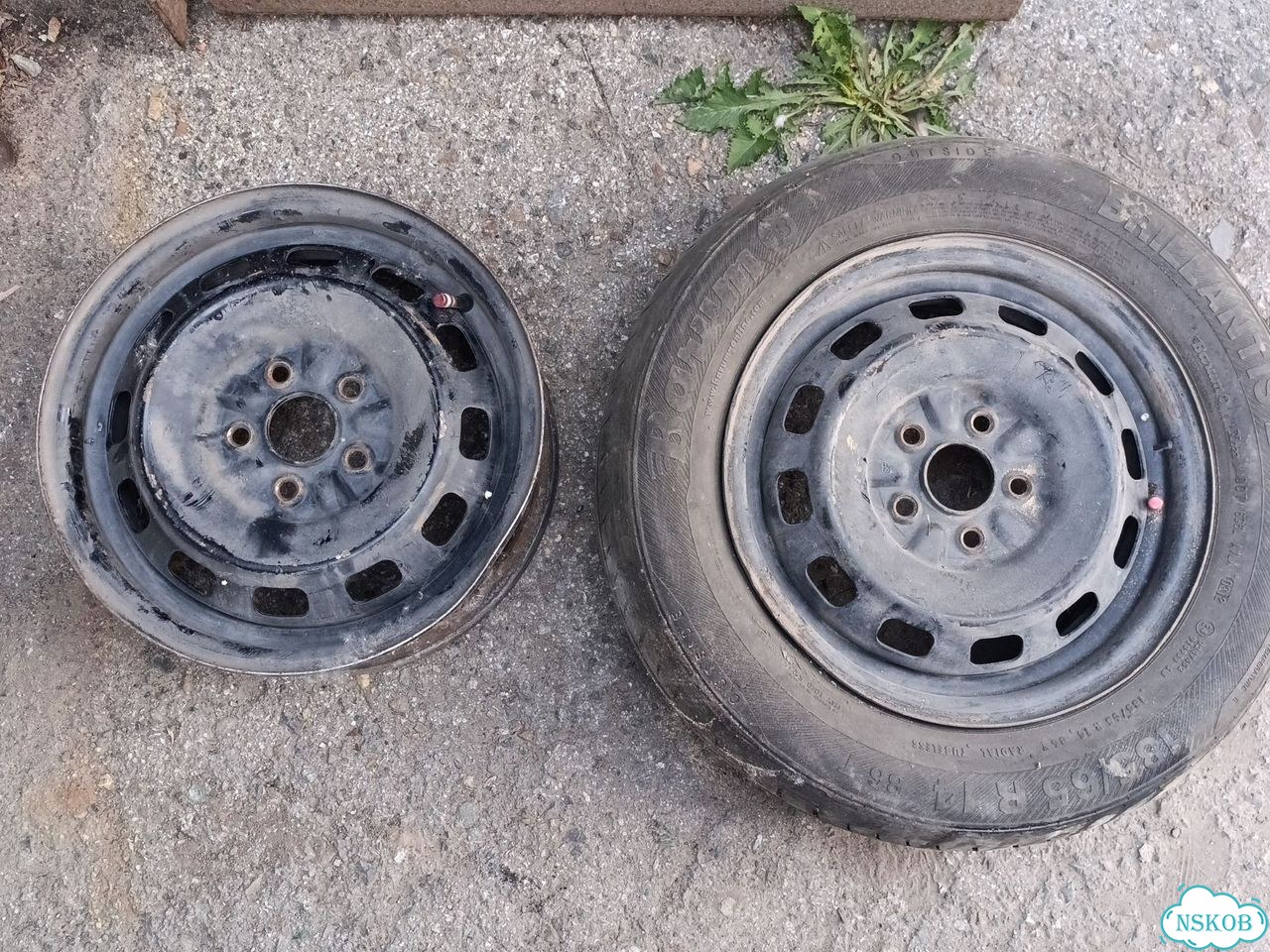 Штампованные диски BRP 6.75×R14 5×100 фото 2