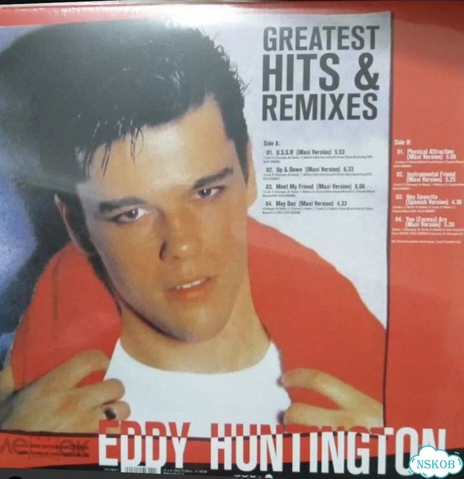 Eddy Huntington '' Greatest Hits & Remixes '' LP фото 2