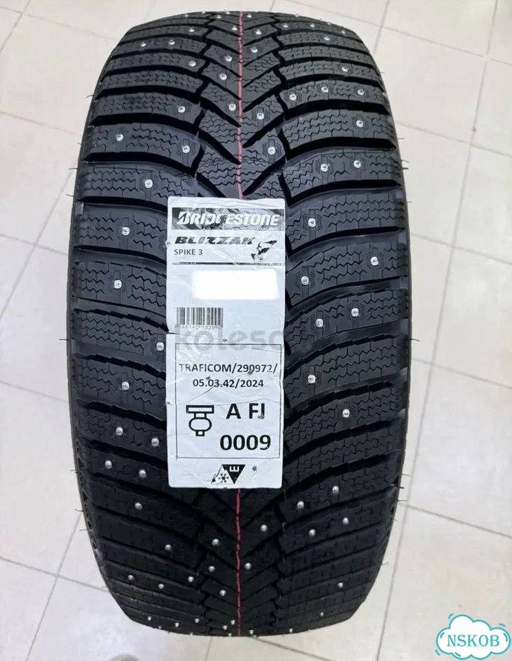 Bridgestone Blizzak Spike 3 225/60 R17 103T фото 1