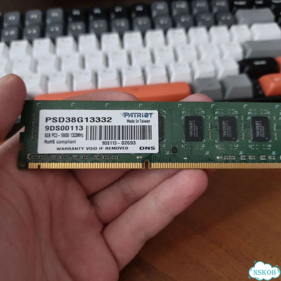 Оперативная память ddr3 8gb Patriot 1333 mhz фото 1